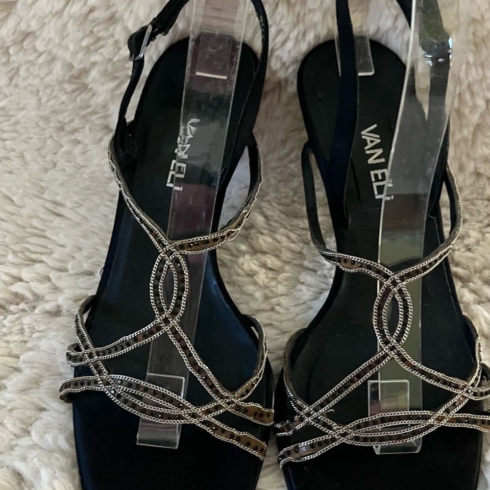 Vaneli Strappy Evening Sandals